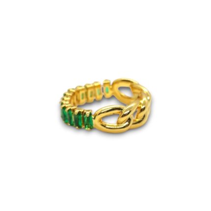 Emerald Shine Ring